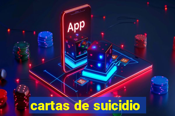 cartas de suicidio